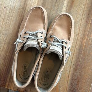 Sperry Light Brown Boat Shoes